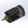 طراحی و مدلسازی موتور 12 ولت DC با سالیدورک