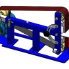 طراحی و مدلسازی دستگاه سنباده نواری با سالیدورک