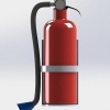 طراحی و مدلسازی کپسول آتش نشانی با سالیدورک