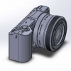 طراحی و مدلسازی دوربین عکاسی با سالیدورک