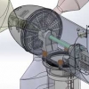 طراحی و مدلسازی توربین بادی با سالیدورک
