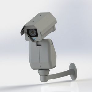 طراحی و مدلسازی دوربین مداربسته با سالیدورک