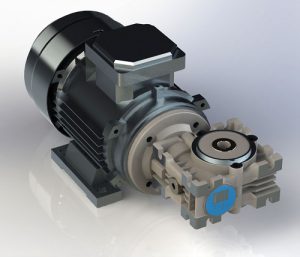 طراحی و مدلسازی موتور سه فاز به همراه گیربکس با سالیدورک