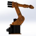 طراحی و مدلسازی ربات صنعتی کوکا با سالیدورک